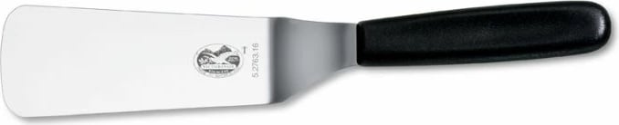 Lugë e shtrirë për ëmbëlsira Victorinox, e zezë