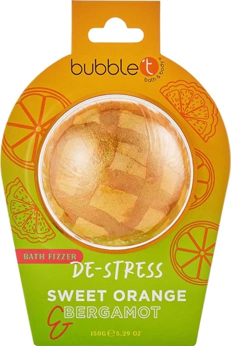 Shkumëzues Bubble Tea Top In Orange & Bergamot, 150 g