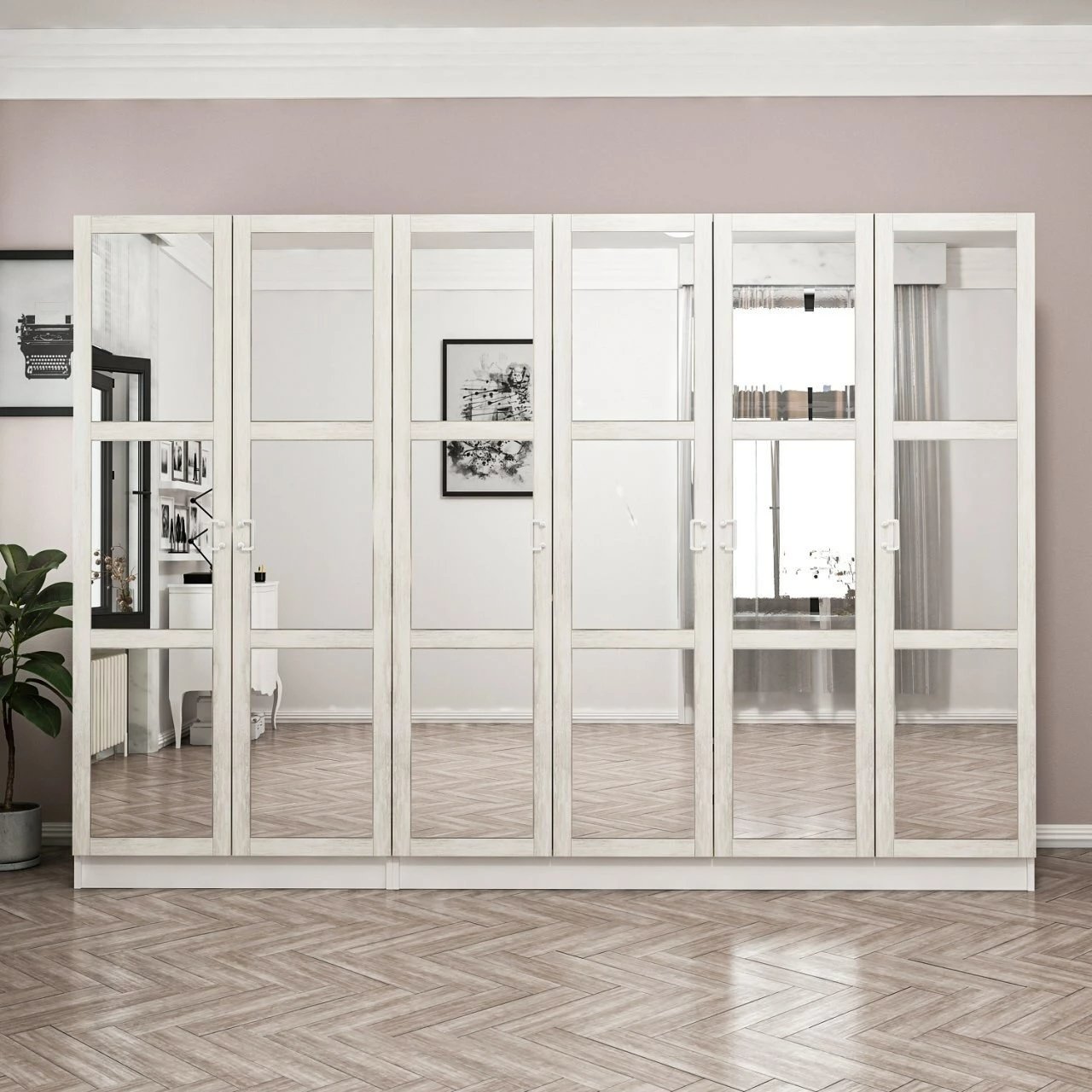 Dollap Skye Decor, ngjyrë e bardhë, Kale Country, 2462