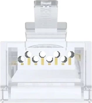 Konektorë RJ45 Unitek Cat 6, set 100 copë