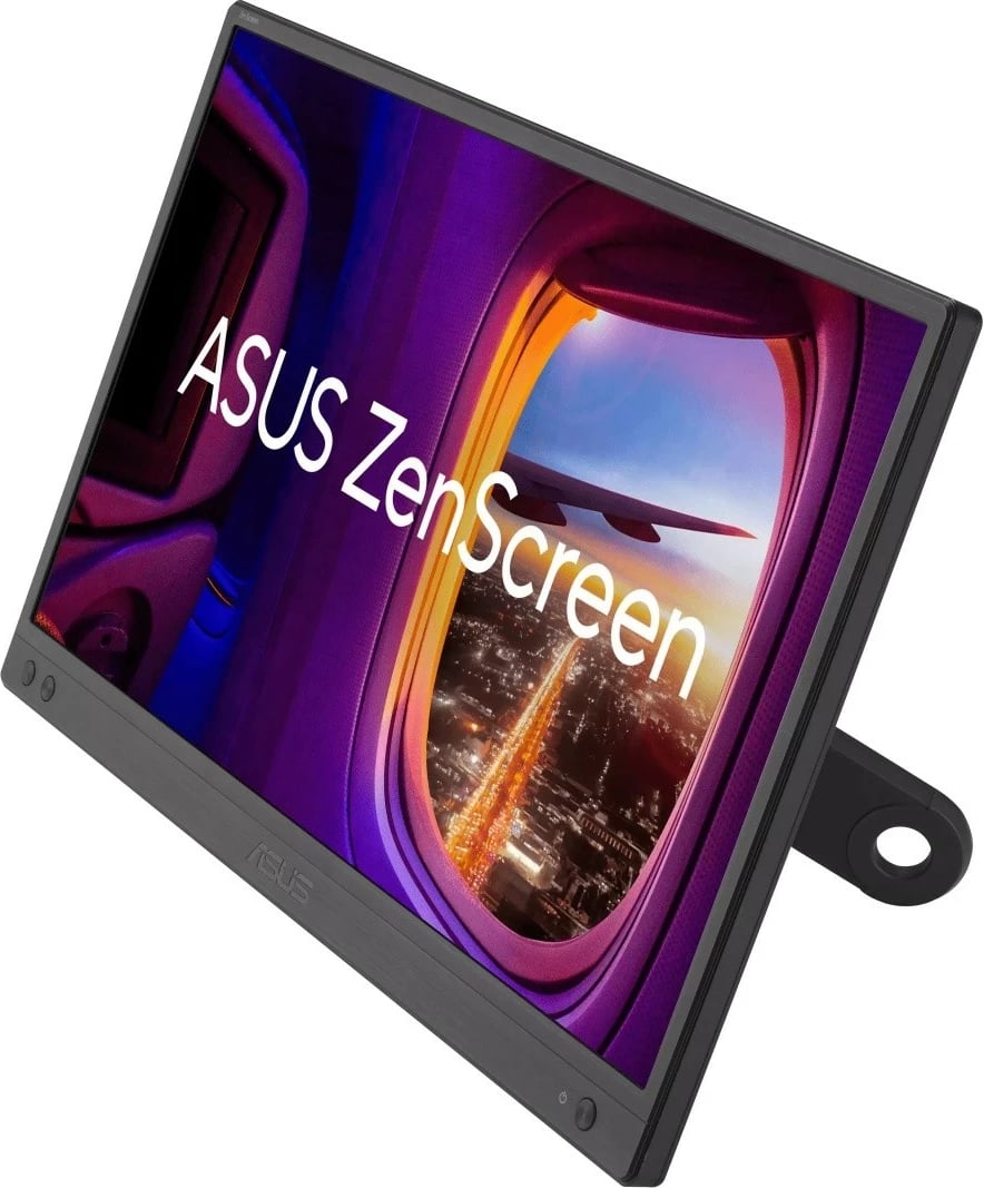 Monitor portativ Asus ZenScreen MB166CR, 15.6", IPS, FHD, USB Type-C, i zi