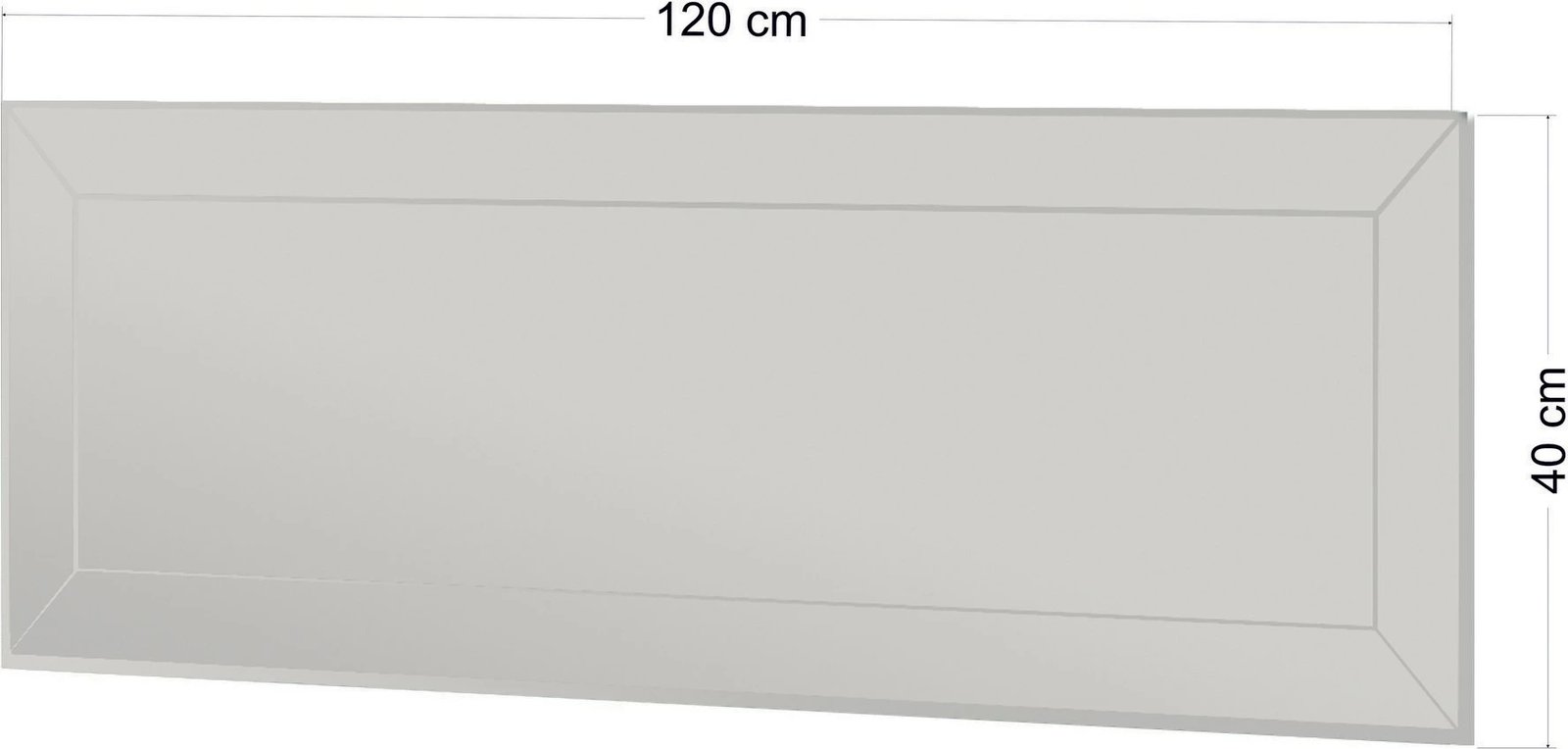 Pasqyrë Hanah Home, Nady, e bardhë