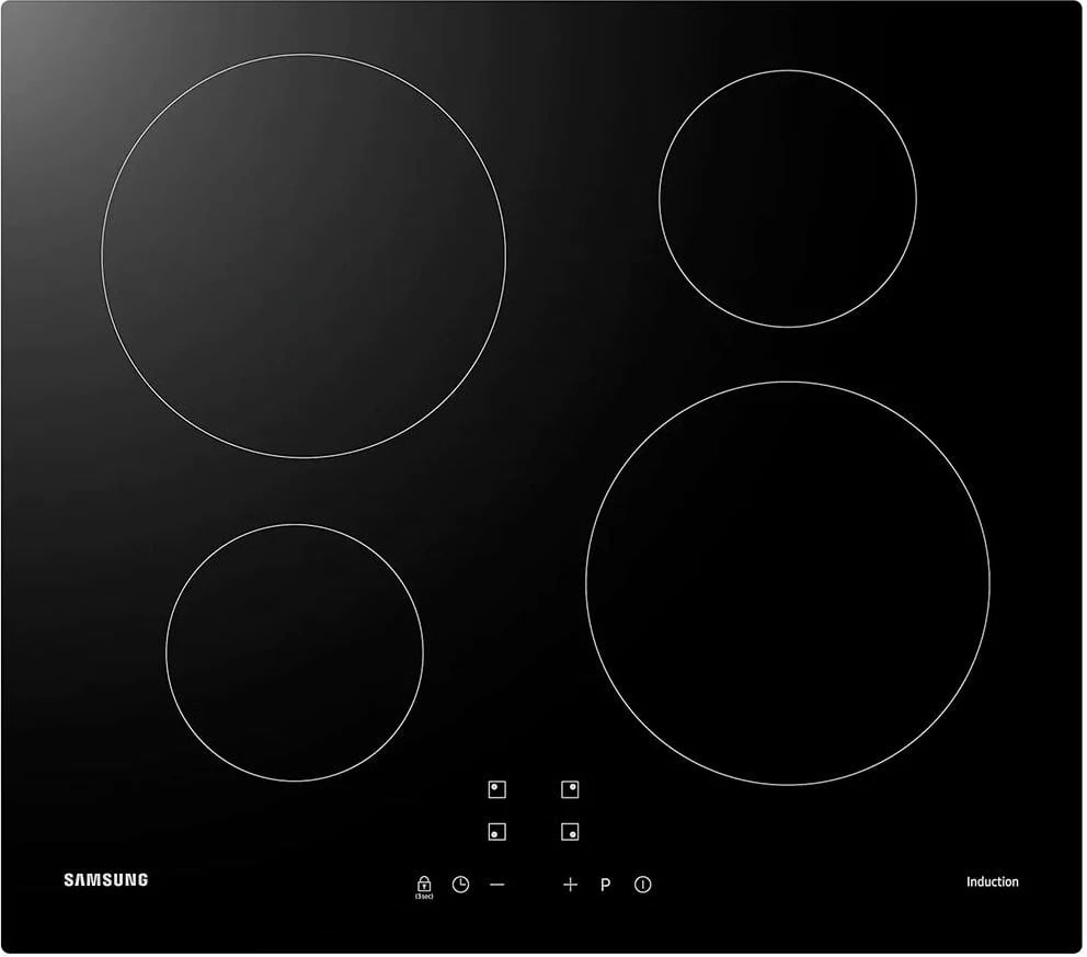 Pianurë induksioni Samsung NZ64M3NM1BB/OL 4 zona gatimi Power Boost Smart Touch, e zezë