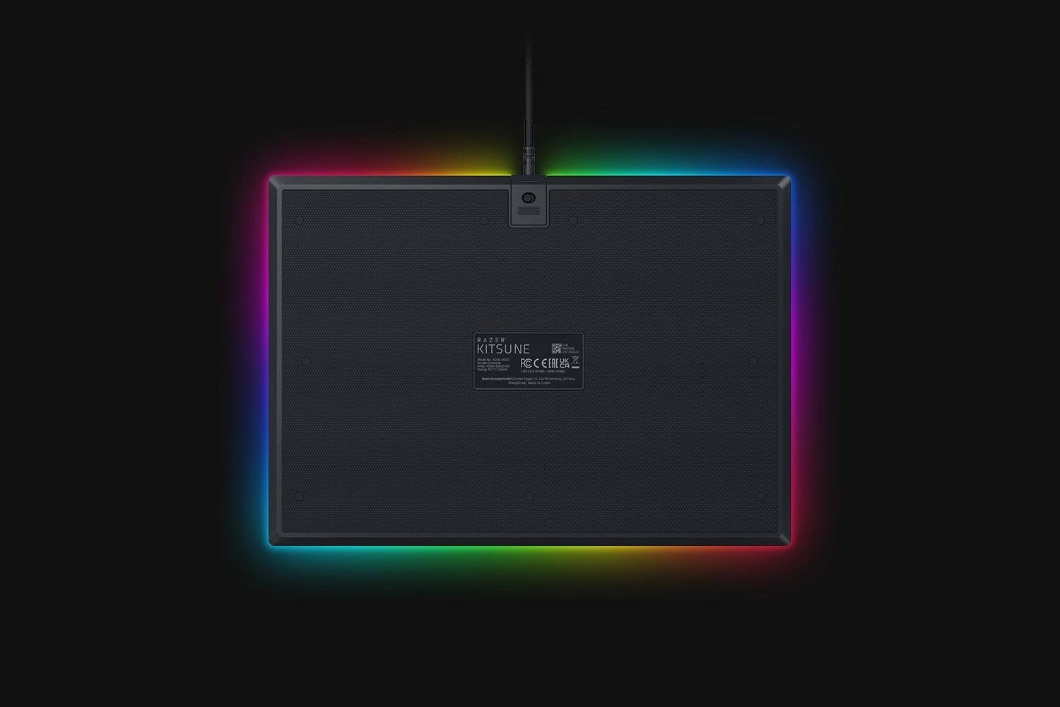 Kontroller lojërash Razer Kitsune për Playstation 5/PC, i zi, me drita RGB