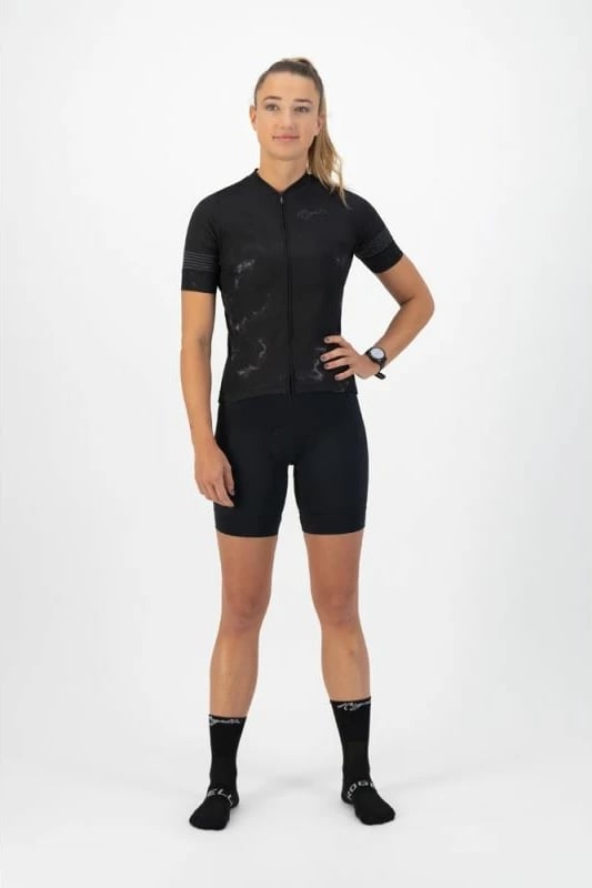 Maicë sportive për femra Yakimasport, e zezë dhe gri