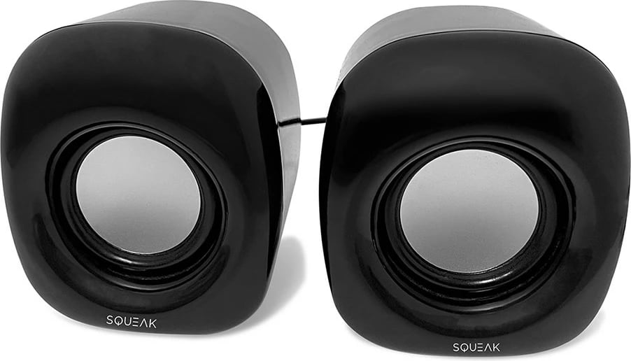 Bokse PC SQUEAK PowerWave SQ1003, 2.0 kanale, të zeza