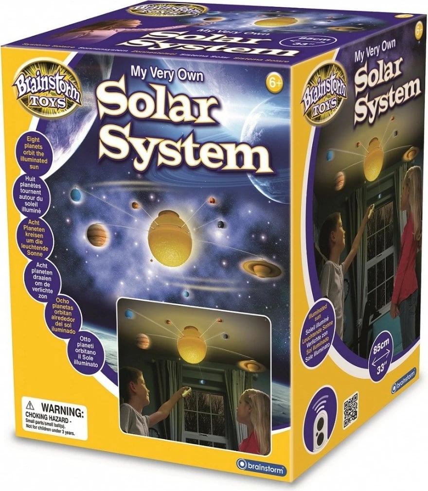 Lodër edukative MG DYSTRYBUCJA My Own Solar System Brainstorm, model E2002, plastikë, pa bateri