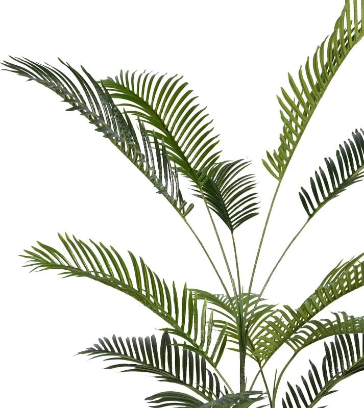 Bimë dekorative Areca III në vazo, ngjyrë e gjelbër, H180cm Bimë dekorative Areca III në vazo, ngjyrë e gjelbër, H180cm