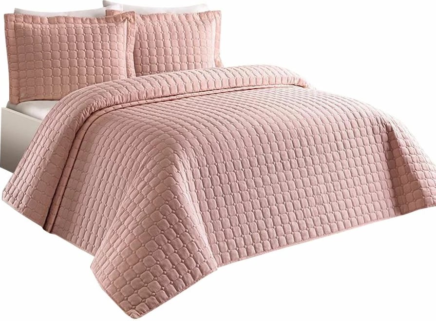 Set mbulesë dysheku dopio L'essentiel, Estiva, ngjyrë pluhur