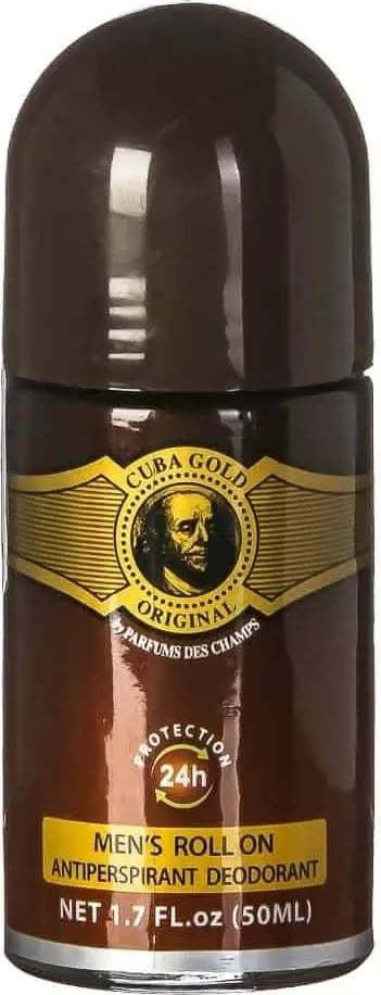 Deodorant roll-on për meshkuj Cuba Original Gold 50ml