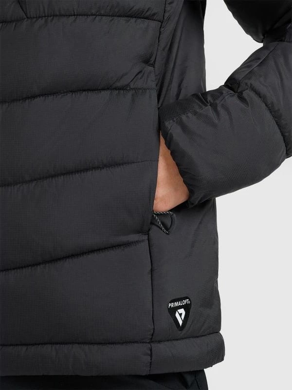 Jakne trekking për femra 4f, gri