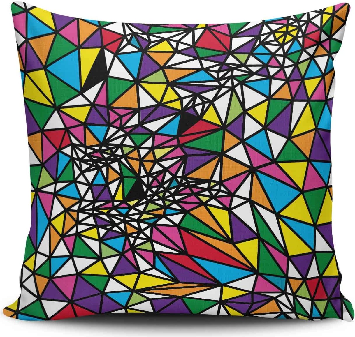 Jastëk mbulesë shumëngjyrëshe, Evila Originals, NKLF-213, 43x43cm