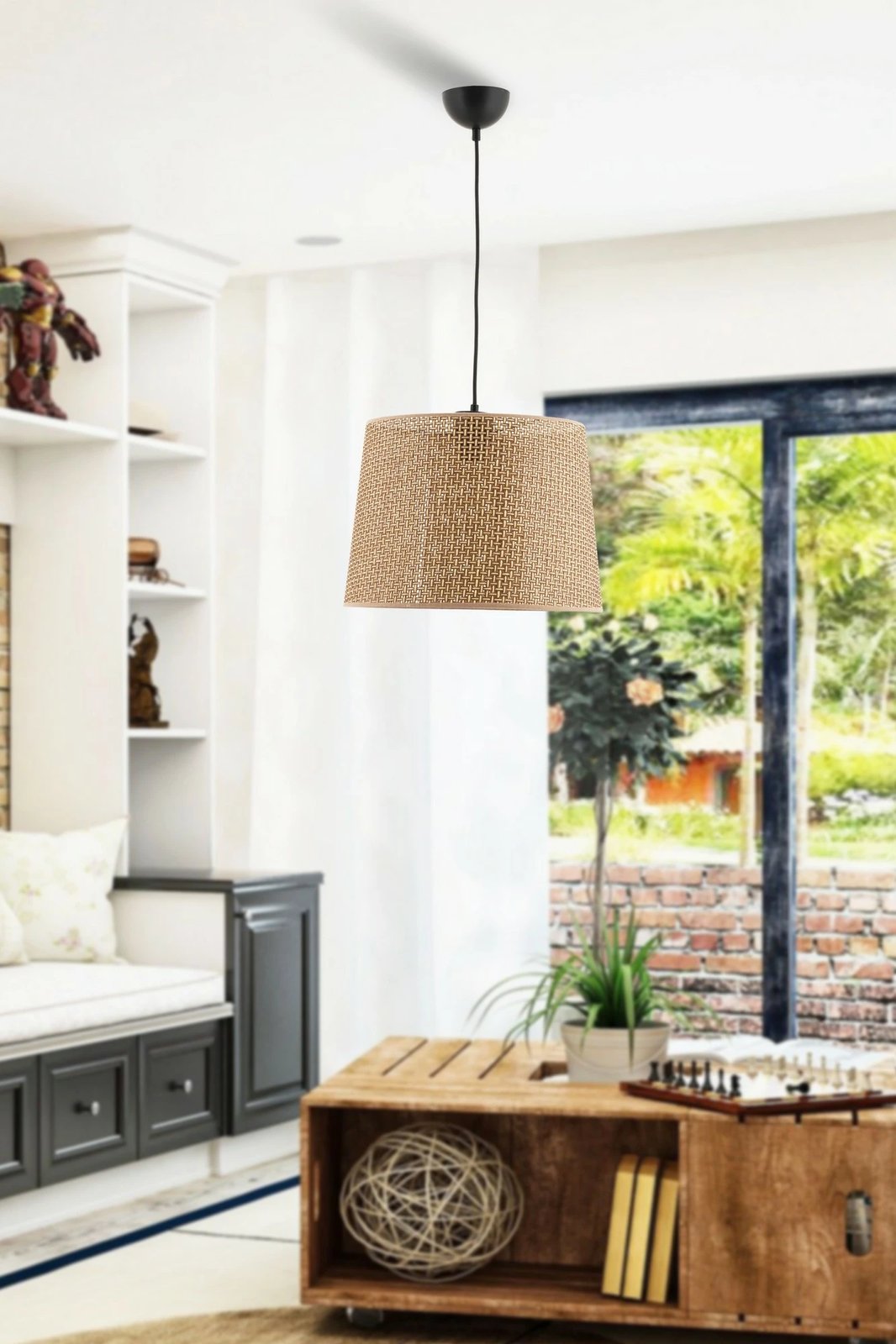 Llambë tavani Opviq Jill Hazeran, e zezë Llambë tavani Opviq Jill Hazeran, e zezë