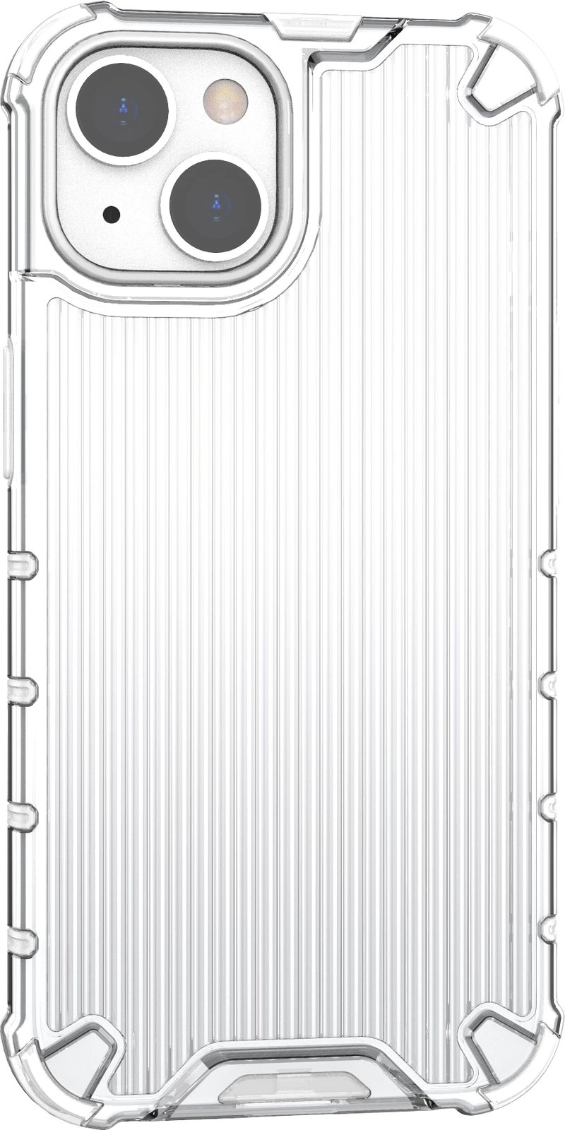 Mbështjellës Hurtel Ombre Protect Case për iPhone 14 Plus, rozë-kaltër