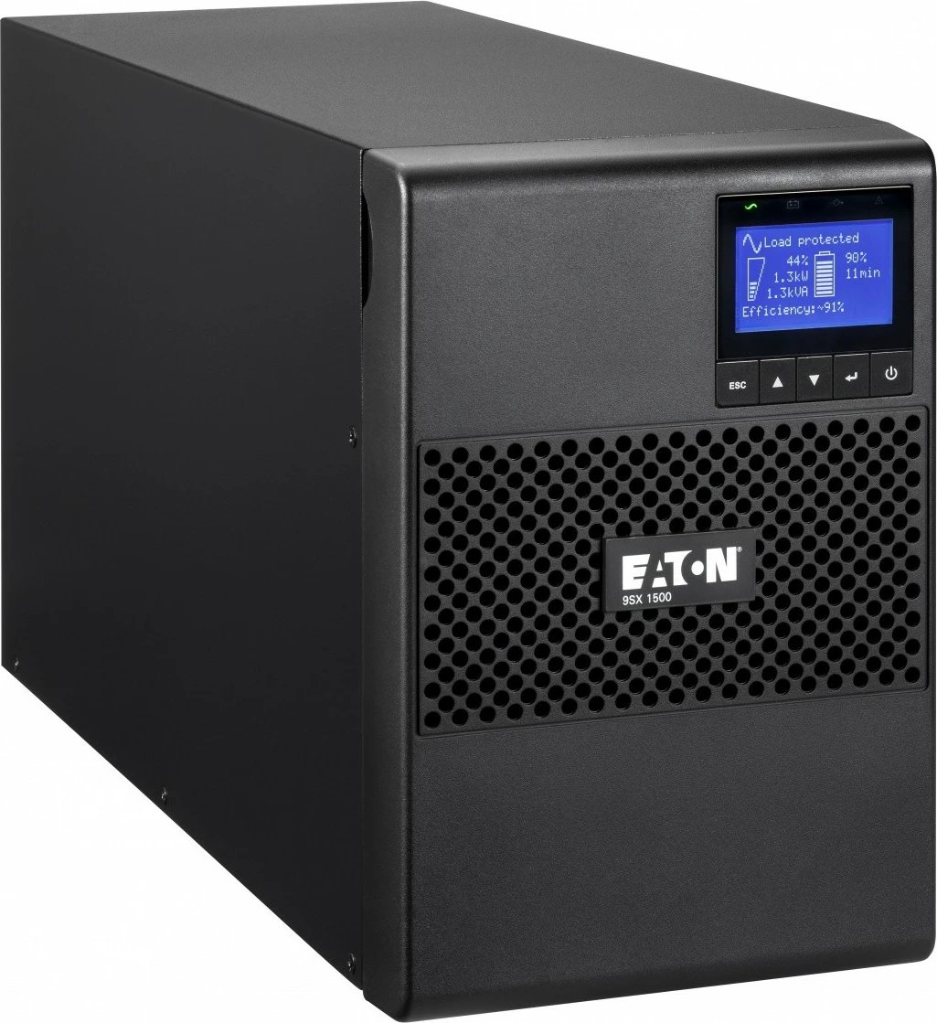 UPS Eaton 9SX1500I tower 1500 VA/1350 W on-line me LCD, USB/RS232, i zi