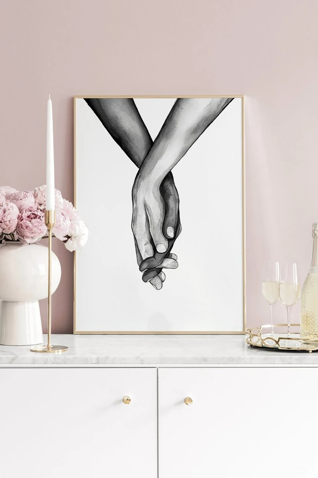 Pikturë dekorative me kornizë, Wallity, Tekhamcerceve79