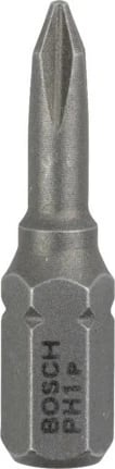 Bit Bosch 2 607 001 508, 3 copë, Phillips PH1, 25 mm