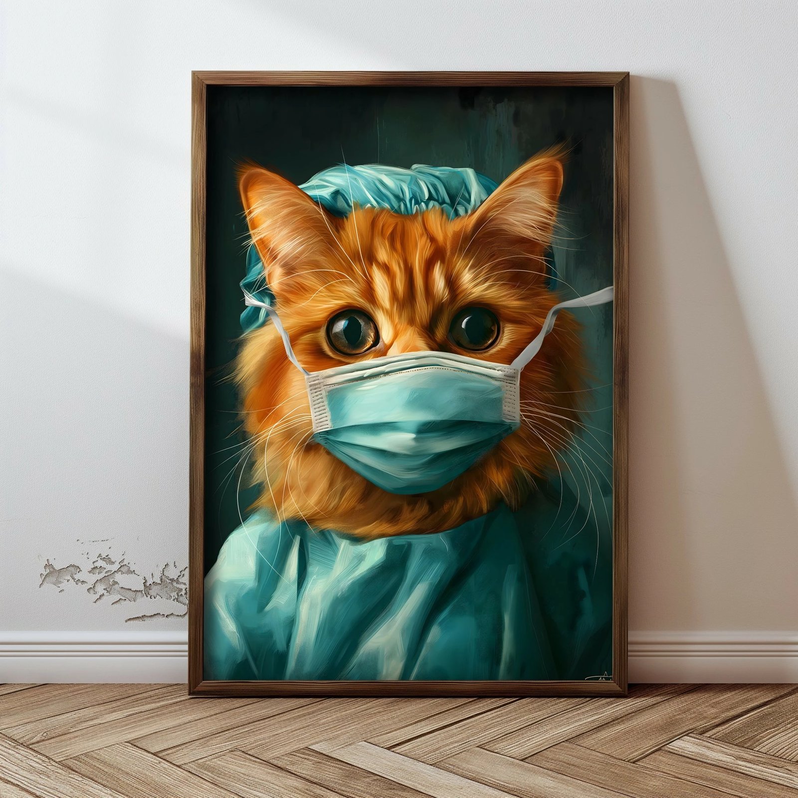 Pikturë dekorative me kornizë, MDF, Wallity, GE044-L, shumëngjyrëshe