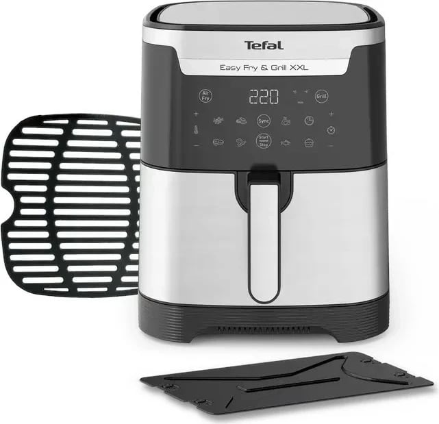 Frytkownica Tefal Easy Fry & Grill XXL, 6.5L, 1830W, e zezë-argjendtë