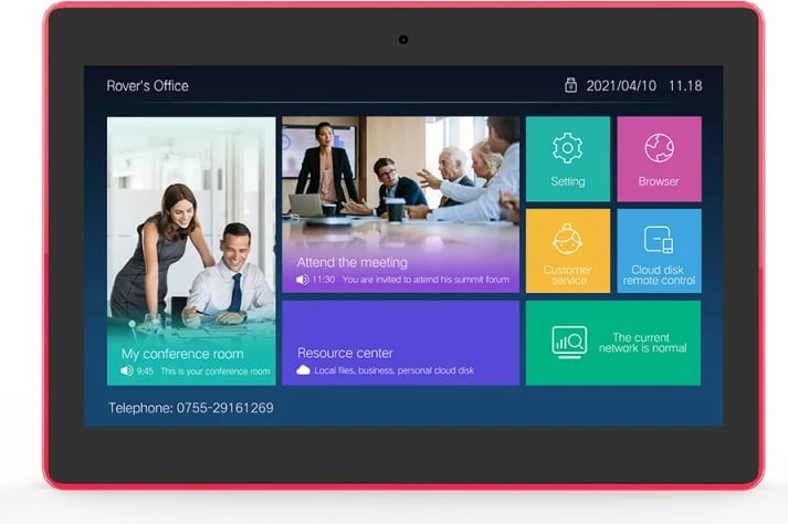 Tablet ALLNET Meetingraum 13 Zoll, Android 10, NFC/RFID, e zezë