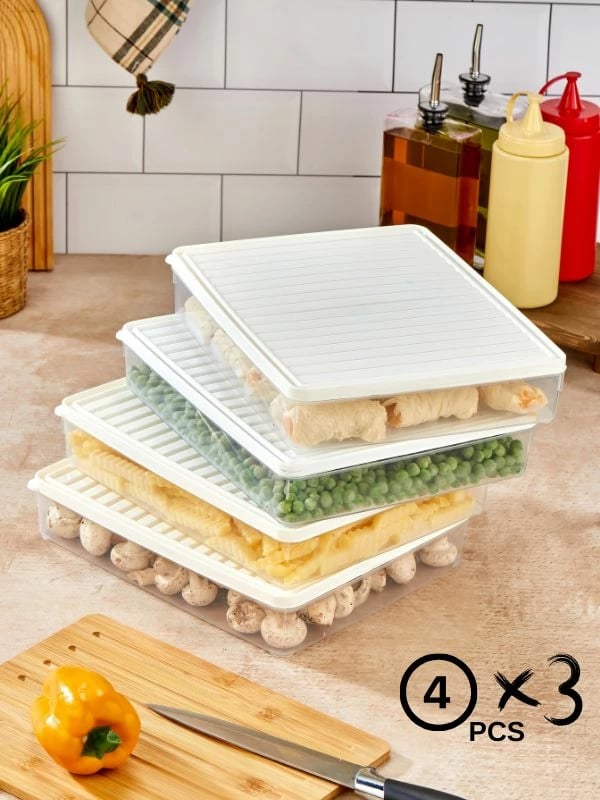 Set kuti për organizim (12 copë), Hermia, VITABOX 12'LI-BEYAZ 2,8LT