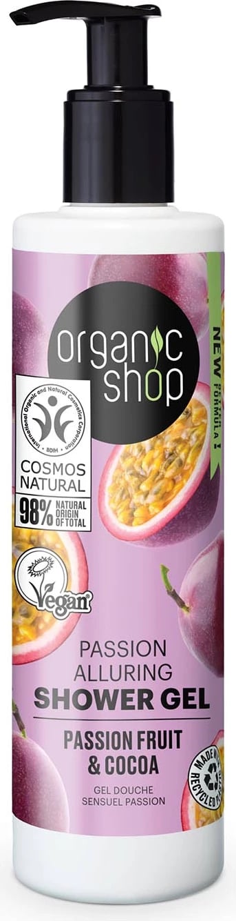 Xhel dushi Organic Shop Passion Fruit & Cocoa 280ml