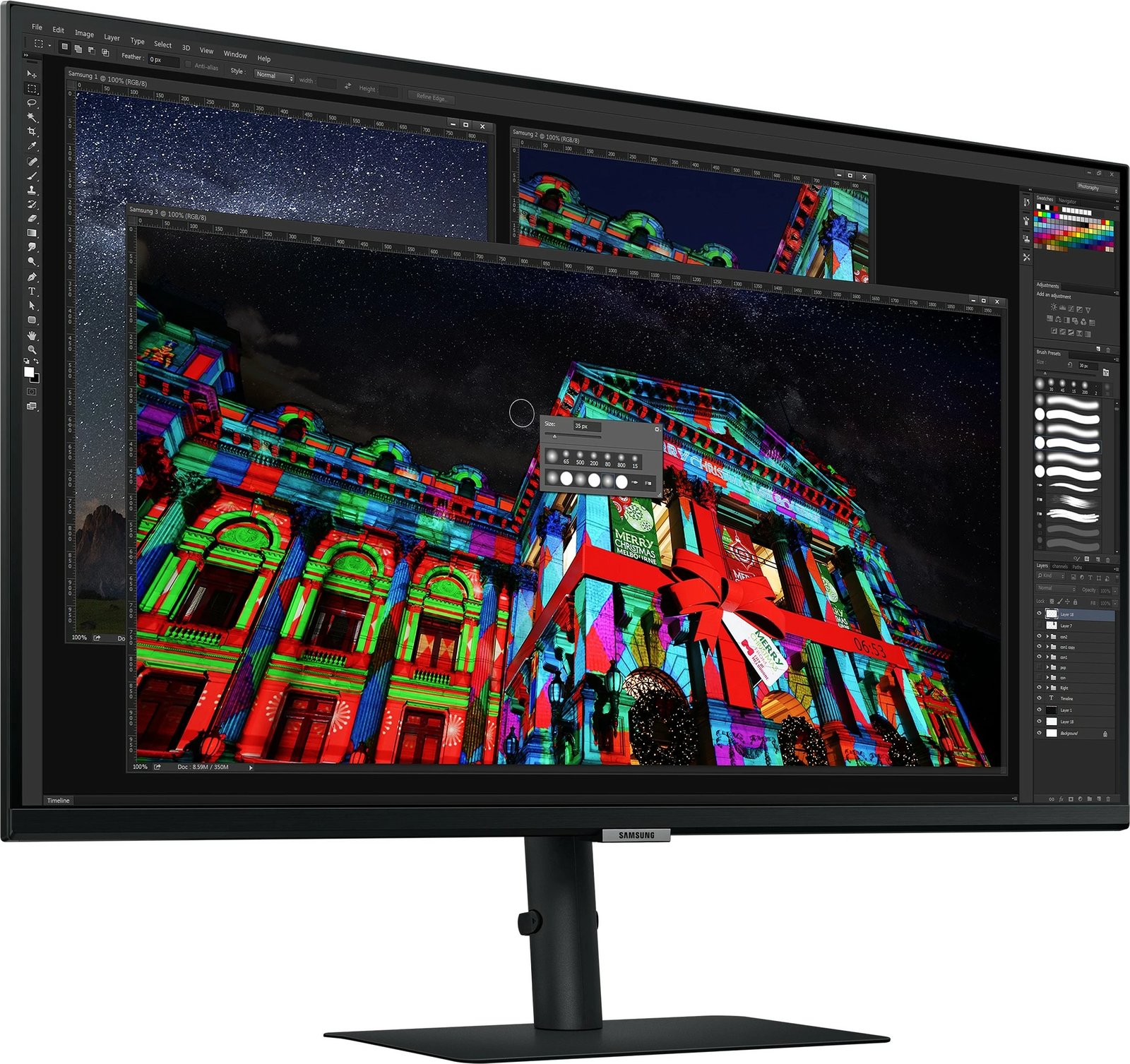 Monitor Samsung S80A, 27", 4K Ultra HD, LED, i zi Monitor Samsung S80A, 27", 4K Ultra HD, LED, i zi