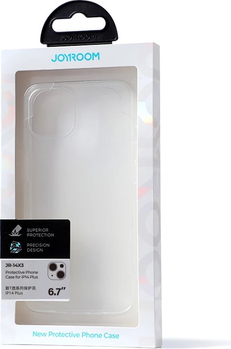 Mbështjellës Joyroom JR-14X3 për iPhone 14 Plus, Transparent