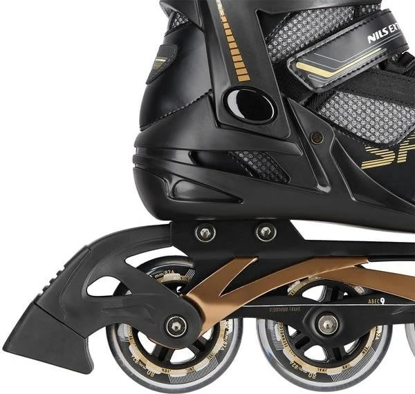 Patina inline NILS eXtreme NA2150, madhësia 44, e zezë-ari