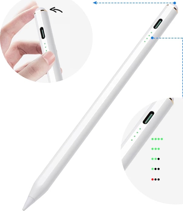 Stilolaps aktiv Joyroom JR-X9 për iPad, i bardhë
