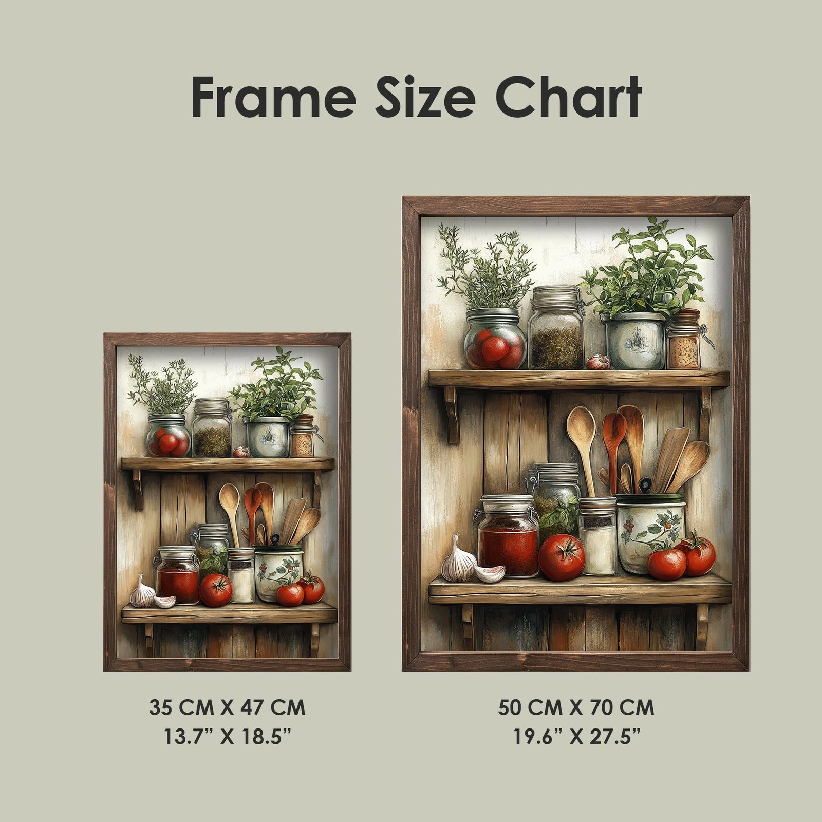 Pikturë dekorative me kornizë MDF, Wallity, shumëngjyrëshe, TUN118-L, 35x47x2 cm