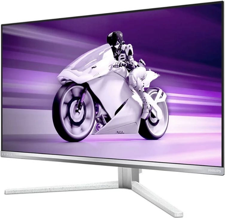 Monitor Philips 27M2N8500, 27 inç, QD OLED, 360Hz, Quad HD, Bardhë