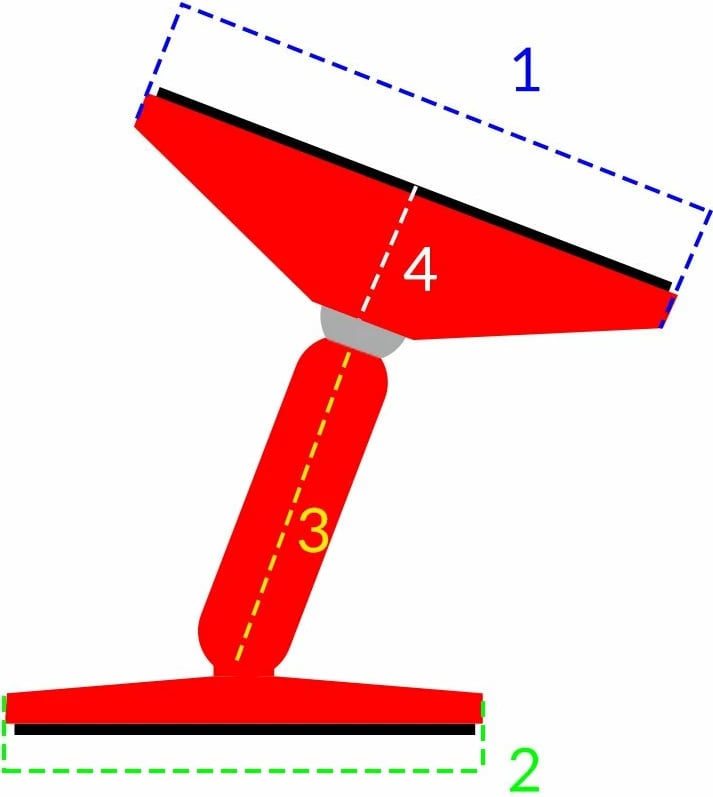 Mbajtës magnetik për telefon Baseus Bullet An On-board SUYZD-01, i zi