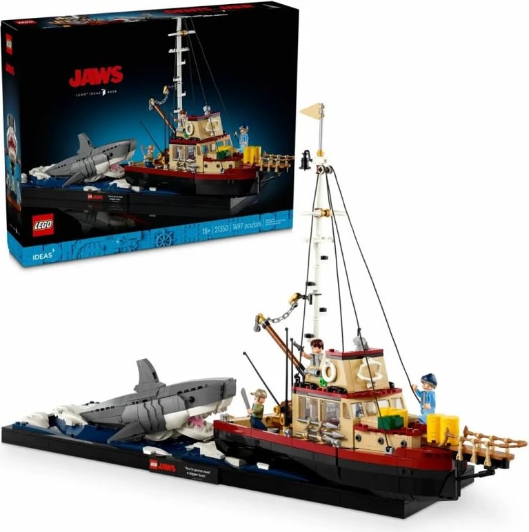 Set LEGO Ideas, Jaws