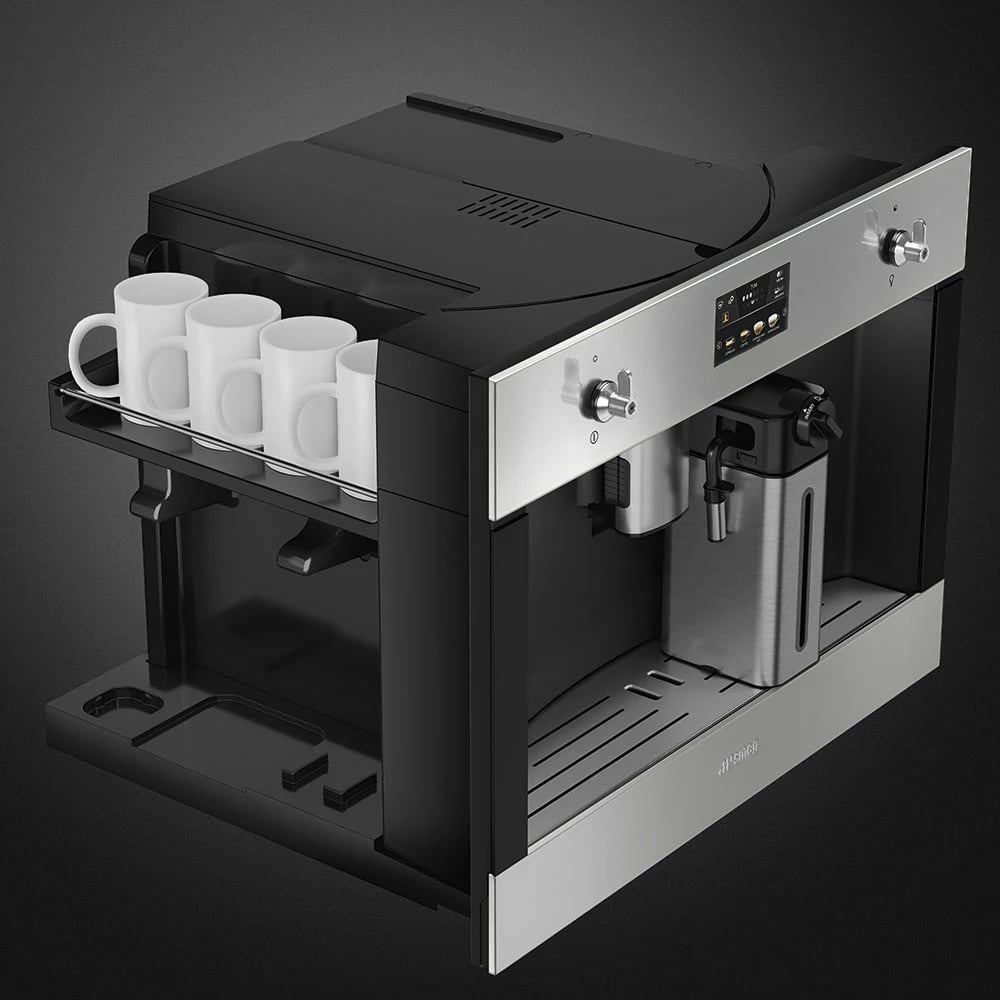 Pajisje montuese për kafe SMEG CMS4303X Classica, inox