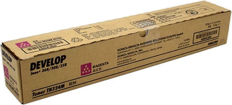 Toner, Develop, TN-324 (A8DA3D0), kompatibil, rendiment deri 24,000 faqe, magenta