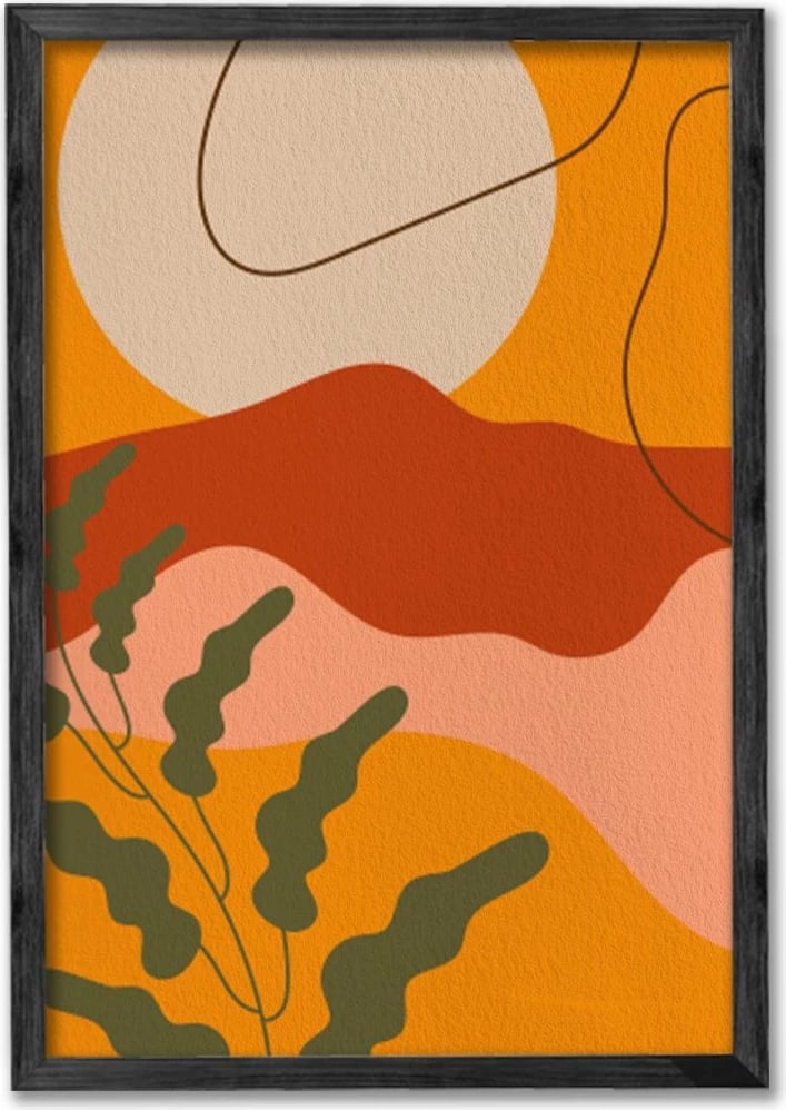 Pikturë dekorative me kornizë (3 copë), Wallity, Ersy3Syhcrv1