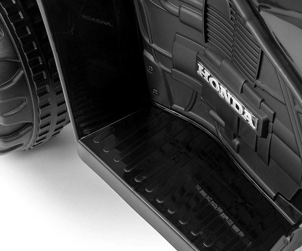 ATV elektrik për fëmijë, Milly Mally, Honda TRX 250X licencë, motor 30W, bateri 6V 4.5Ah, shpejtësi 2.5–3 km/h, zi