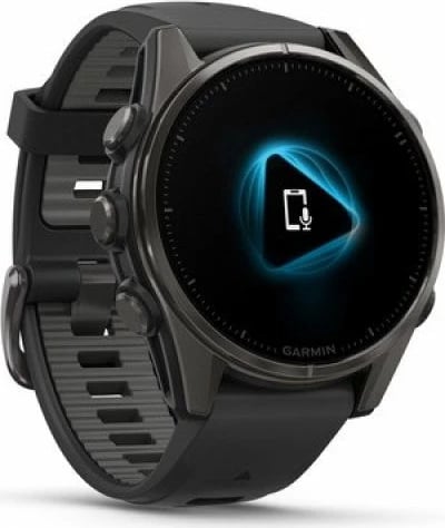 Orë sportive Garmin për meshkuj/femra, e zezë