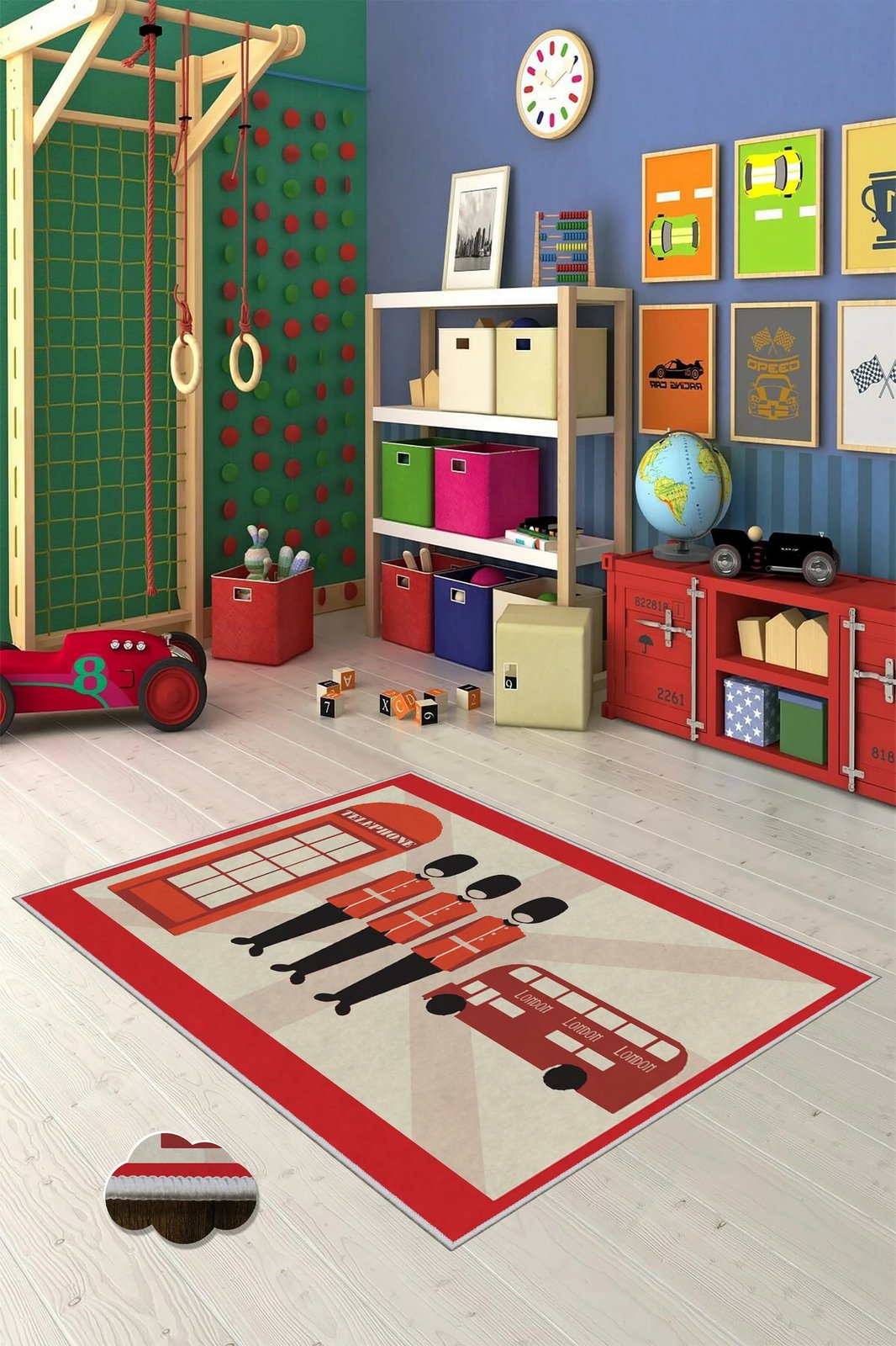 Qilim për korridor, shumëngjyrësh, 100x200cm, Conceptum Hypnose, WOOKECE154