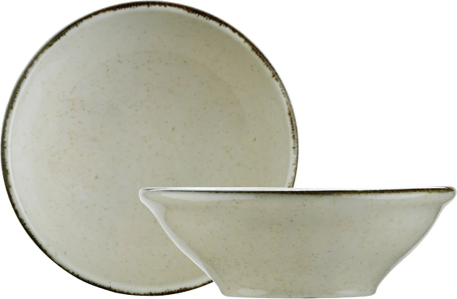 Set darke prej porcelani, 24 pjesë, Hermia, CXEO24Y2730P02, ngjyrë kanelle