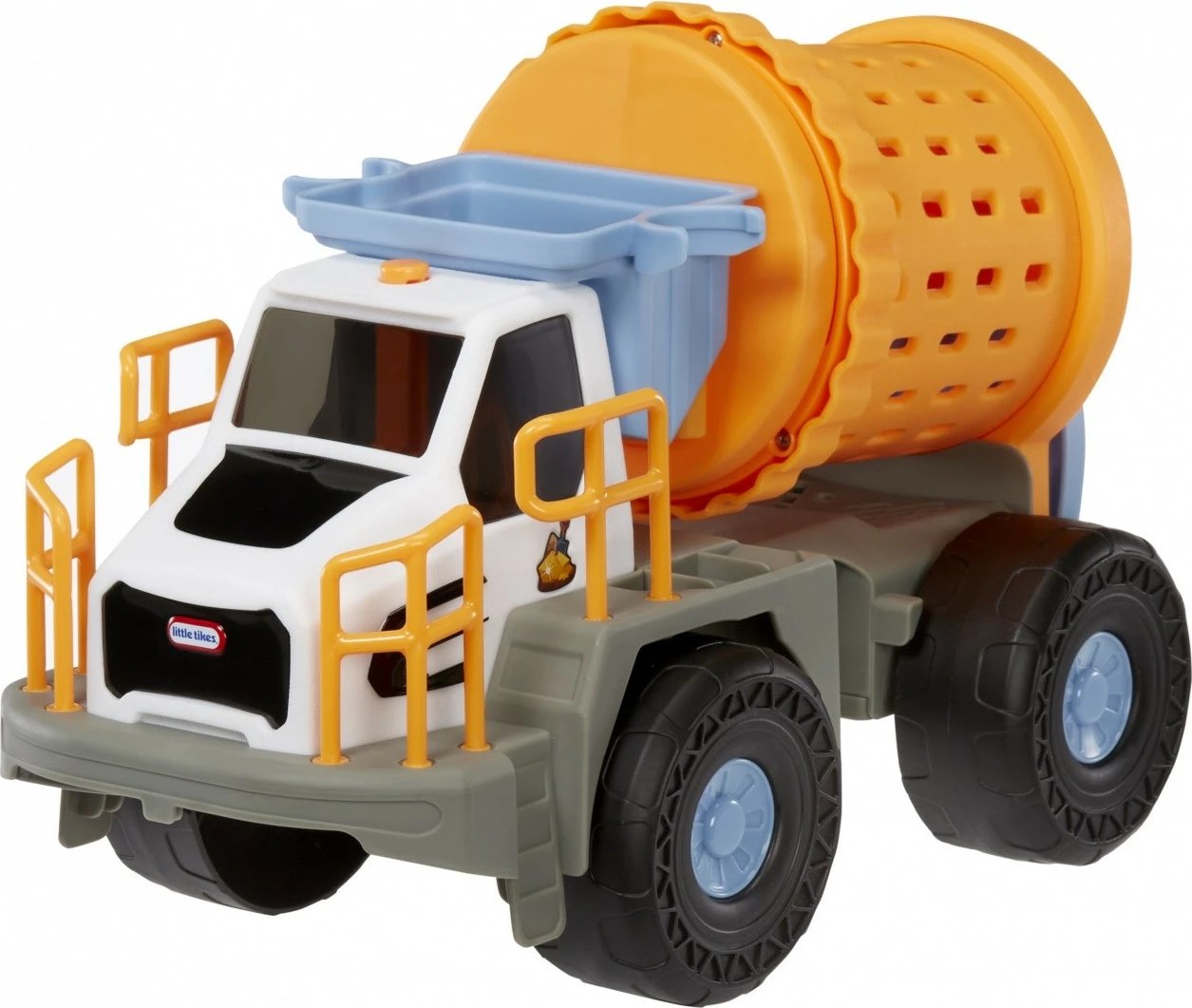 Set kamion minierash Little Tikes Mining Truck Big Adventures, plastikë, 27 cm, azure/gri/portokalli/e bardhë