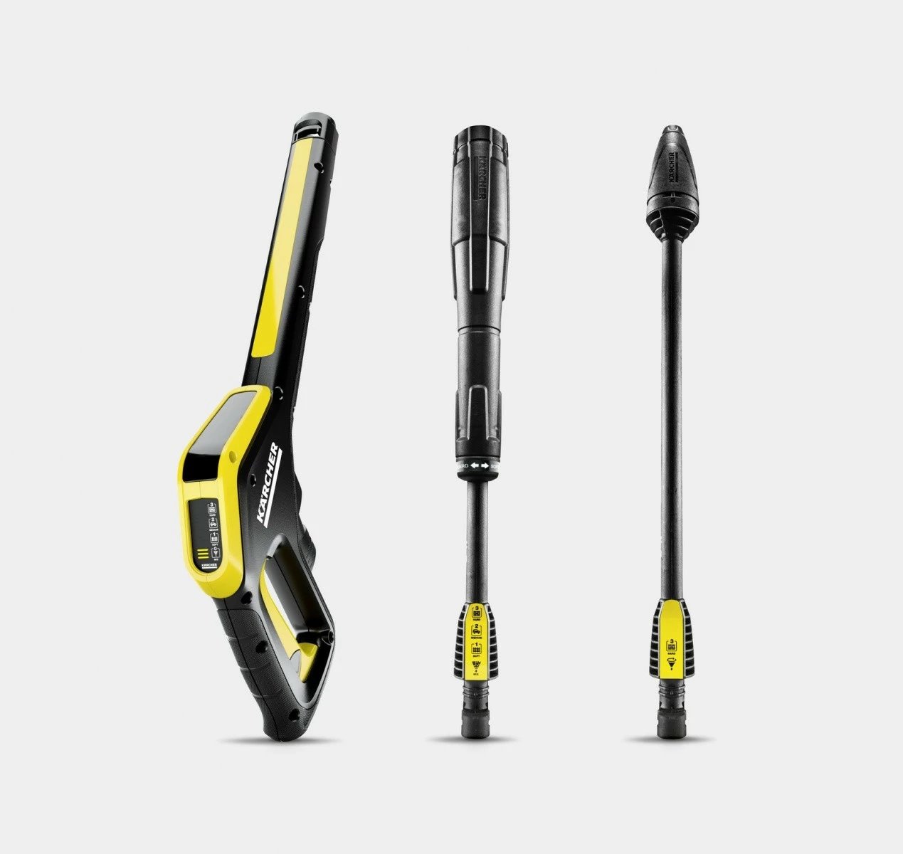 Larëse me presion Karcher K4 Power Control Flex Home, 1.324-303.0, e verdhë/zezë, set me aksesorë
