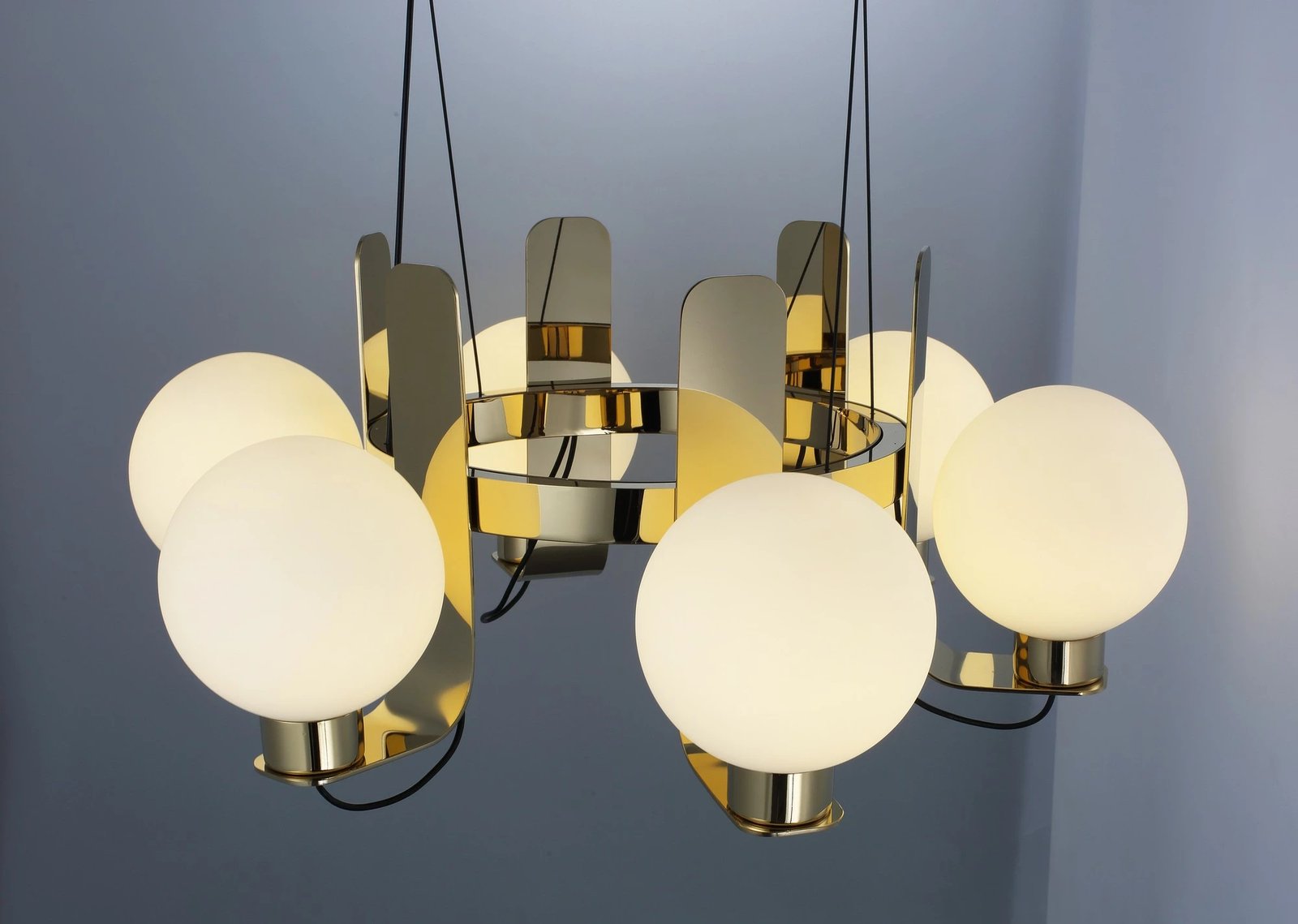 Llambë tavani Opviq, e verdhë, 6 drita, 3117-6A-03