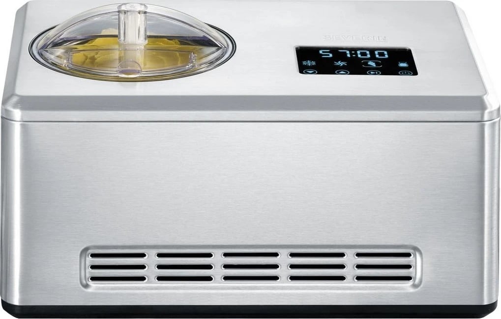 Aparat për akullore Severin EZ 7405, 2L, 180W, argjendtë