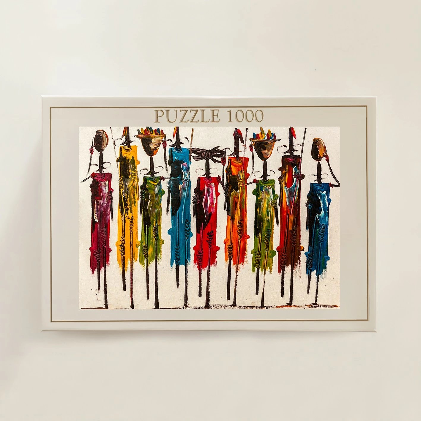 Puzzle 1000 copë, Evila Originals, shumëngjyrësh, PZL_0188_1000