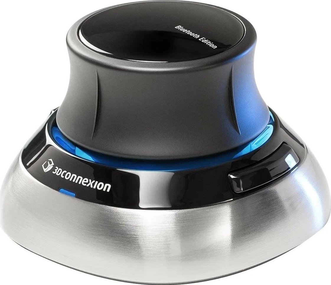 Maus 3Dconnexion SpaceMouse Wireless BT, i zi-argjendtë
