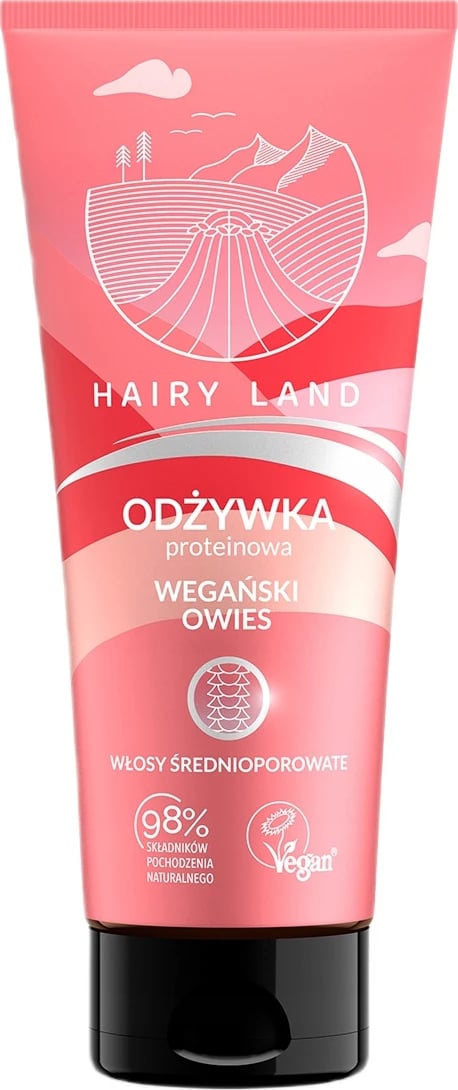 Kondicioner për flokë për femra Hairy Land Protein Vegan Oats 200ml