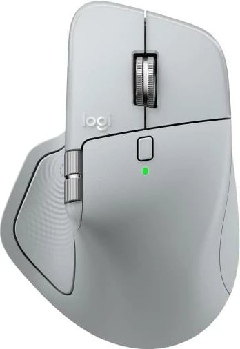 Maus, Logitech, MX Master 4 910-007563, wireless Bluetooth, gri e çelët