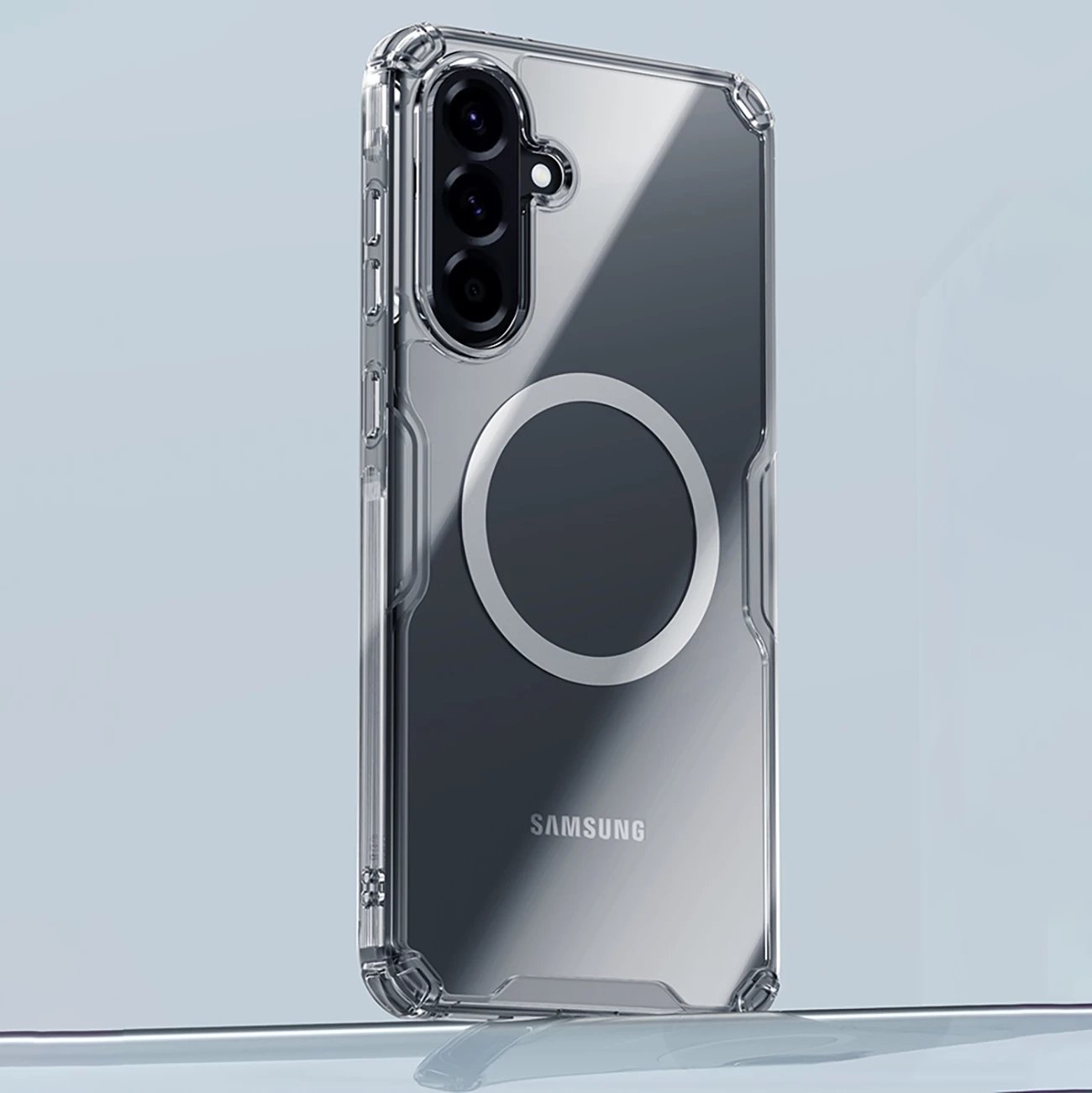Mbështjellës Nillkin Nature Pro Magnetic për Samsung Galaxy A56 5G, Transparent